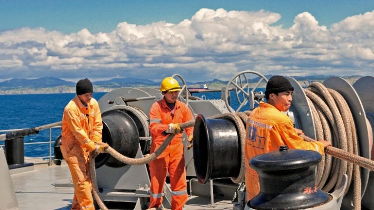 Crew change seafarers crop Alamy (1)